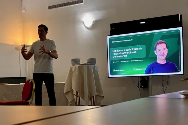 Aperçu de Les dessous techniques de l&rsquo;extension GeneratePerf (WP Meetup Sophia Antipolis)
