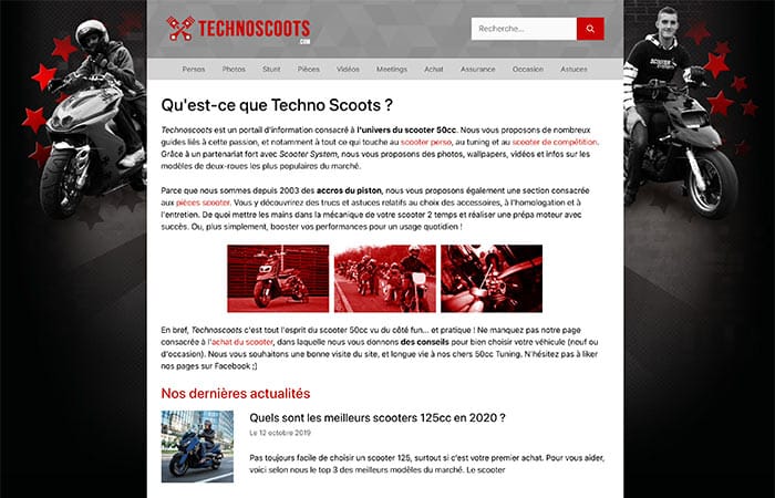 Aperçu de Technoscoots